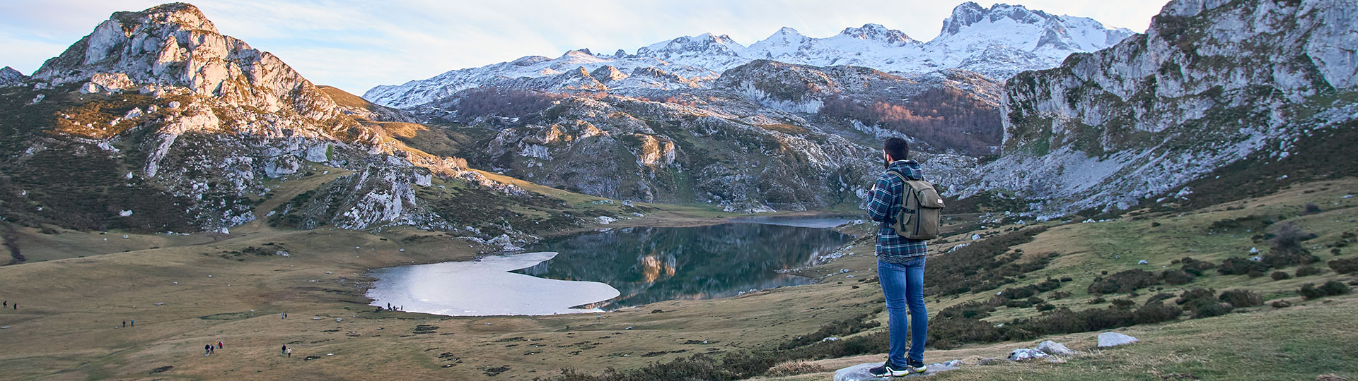 The Covadonga Lakes in Picos de Europa National Park, Asturias