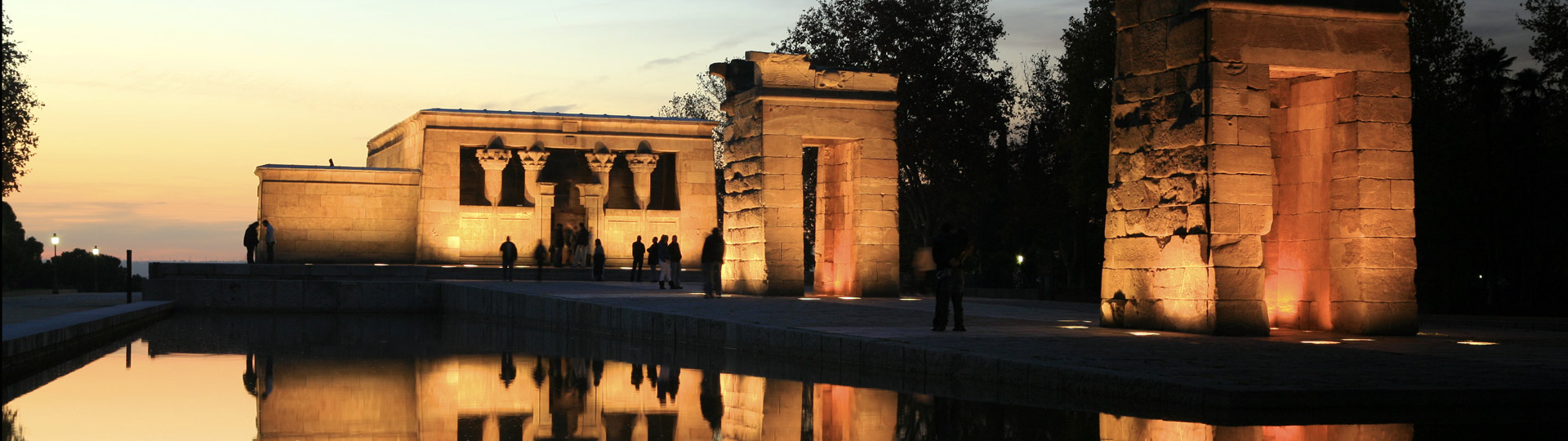 Temple of Debod in Madrid