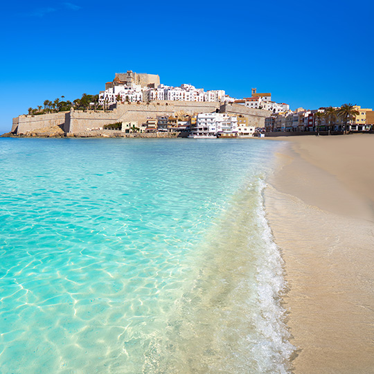 Beach in Peñíscola