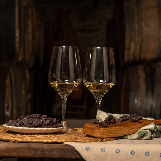 Wein und Tapa. Weinstraße Ronda Málaga
