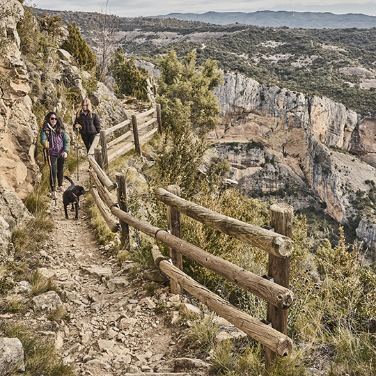 Parque Natural da Serra de Guara. Rota do Vinho Somontano
