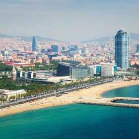 Blick auf Barcelona Blick auf Barcelona
