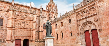 Façade of the University of Salamanca