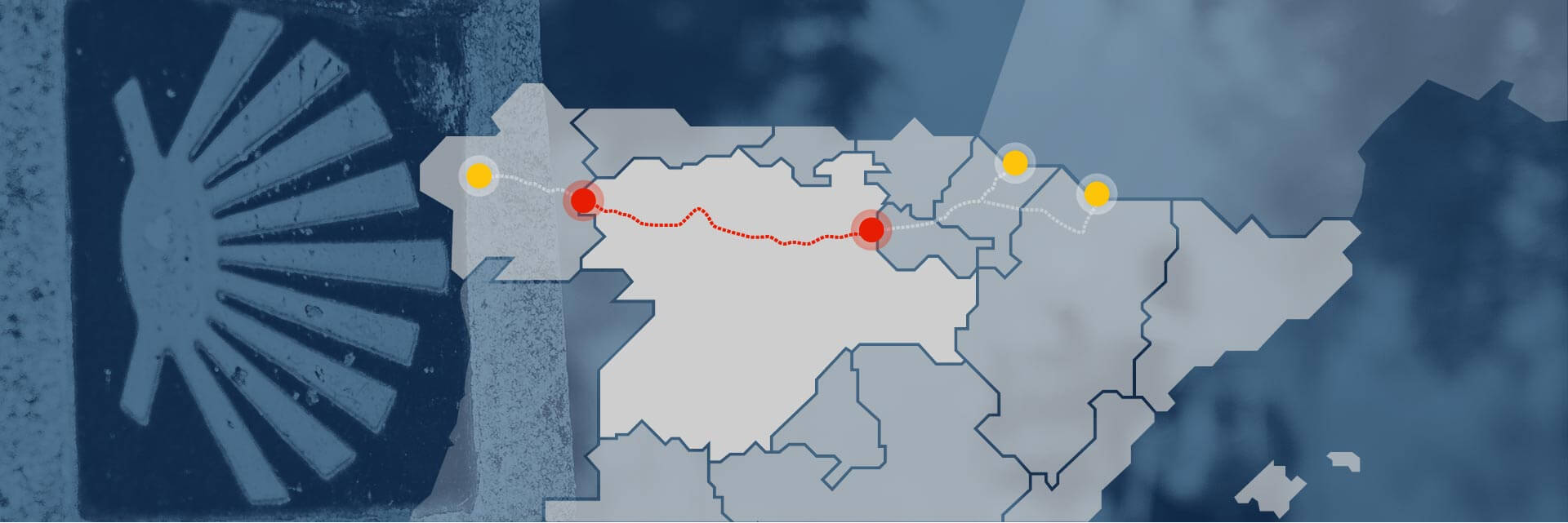 Los 8 puntos de partida del Camino de Santiago de Compostela