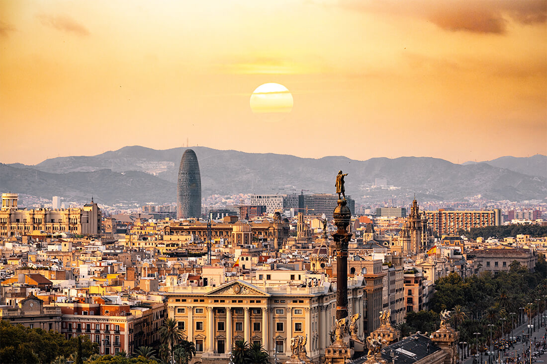 Veduta di Barcellona Veduta di Barcellona