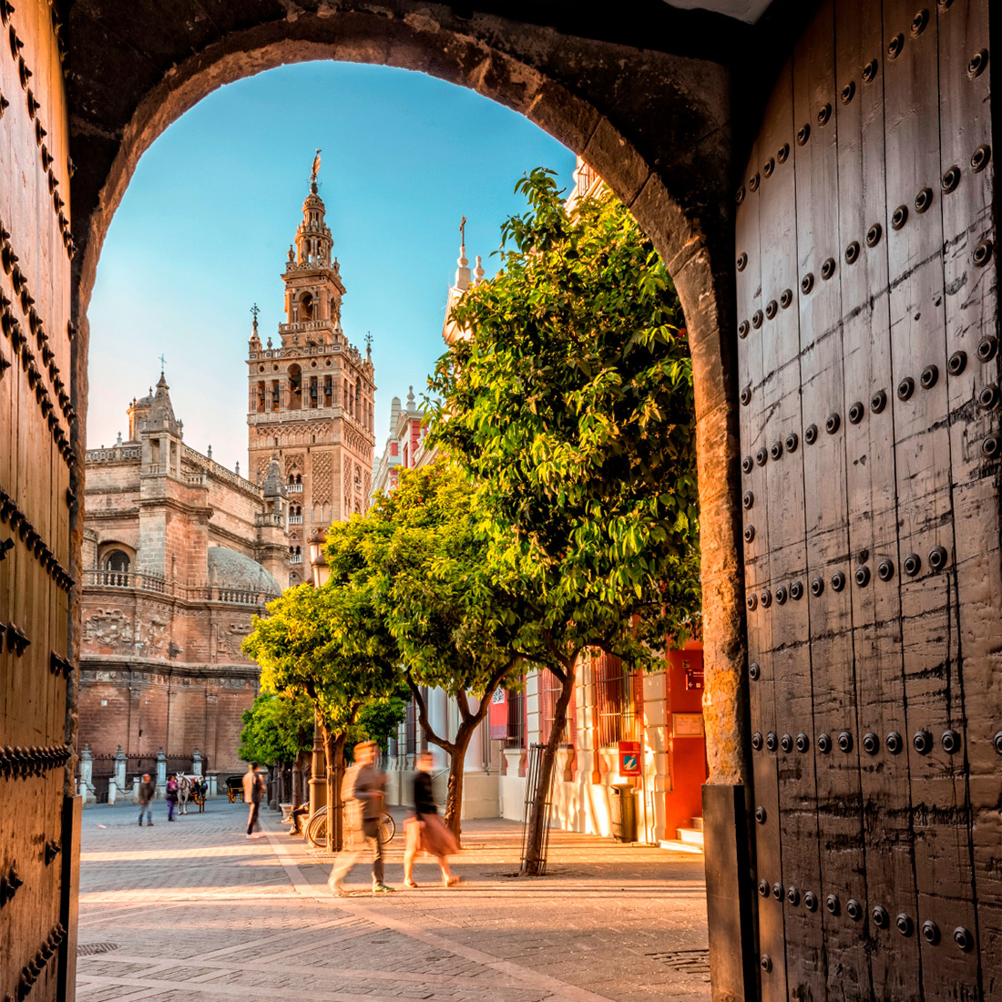 Die Giralda in Sevilla Die Giralda in Sevilla