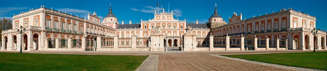 Panorâmica do Palácio de Aranjuez Panorâmica do Palácio de Aranjuez