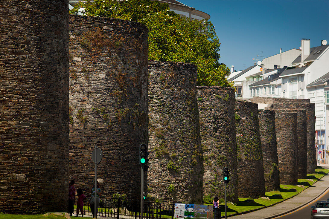 Lugo city walls Lugo city walls