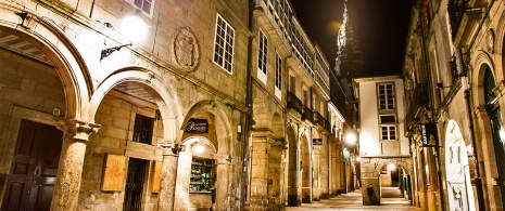 Rua do Franco w Santiago de Compostela