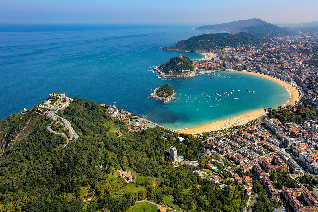 Views of Donostia-San Sebastian. Views of Donostia-San Sebastian.