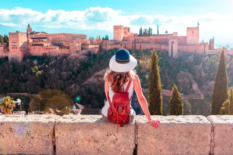 Посещение Альгамбры в Гранаде