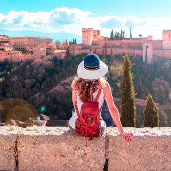 Vista de la Alhambra de Granada