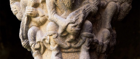 Capital in La Seu d’Urgell Cathedral