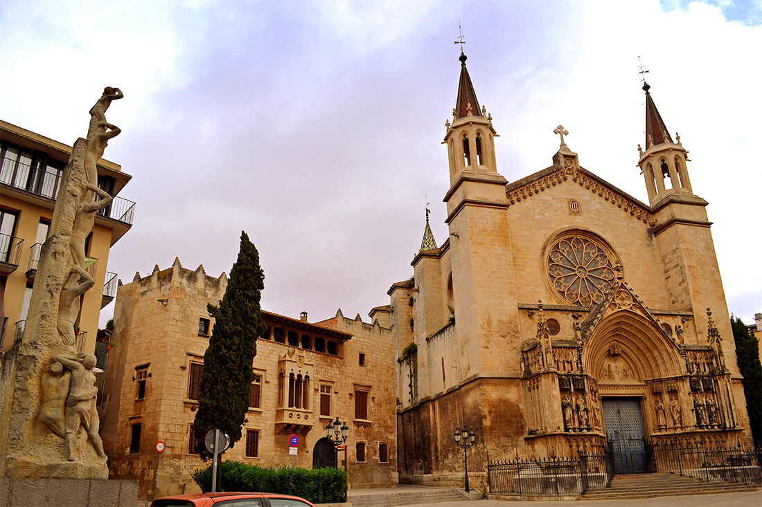 Plaza Jaume in Villafranca del Penedés