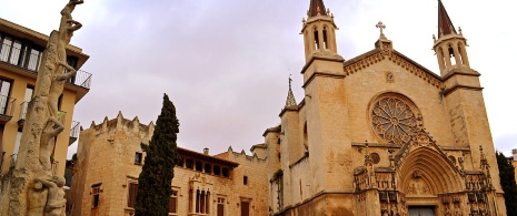 Plaza Jaume w Vilafranca del Penedés