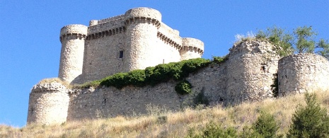 Castelo de Puñoenrostro, em Esquivias, Toledo