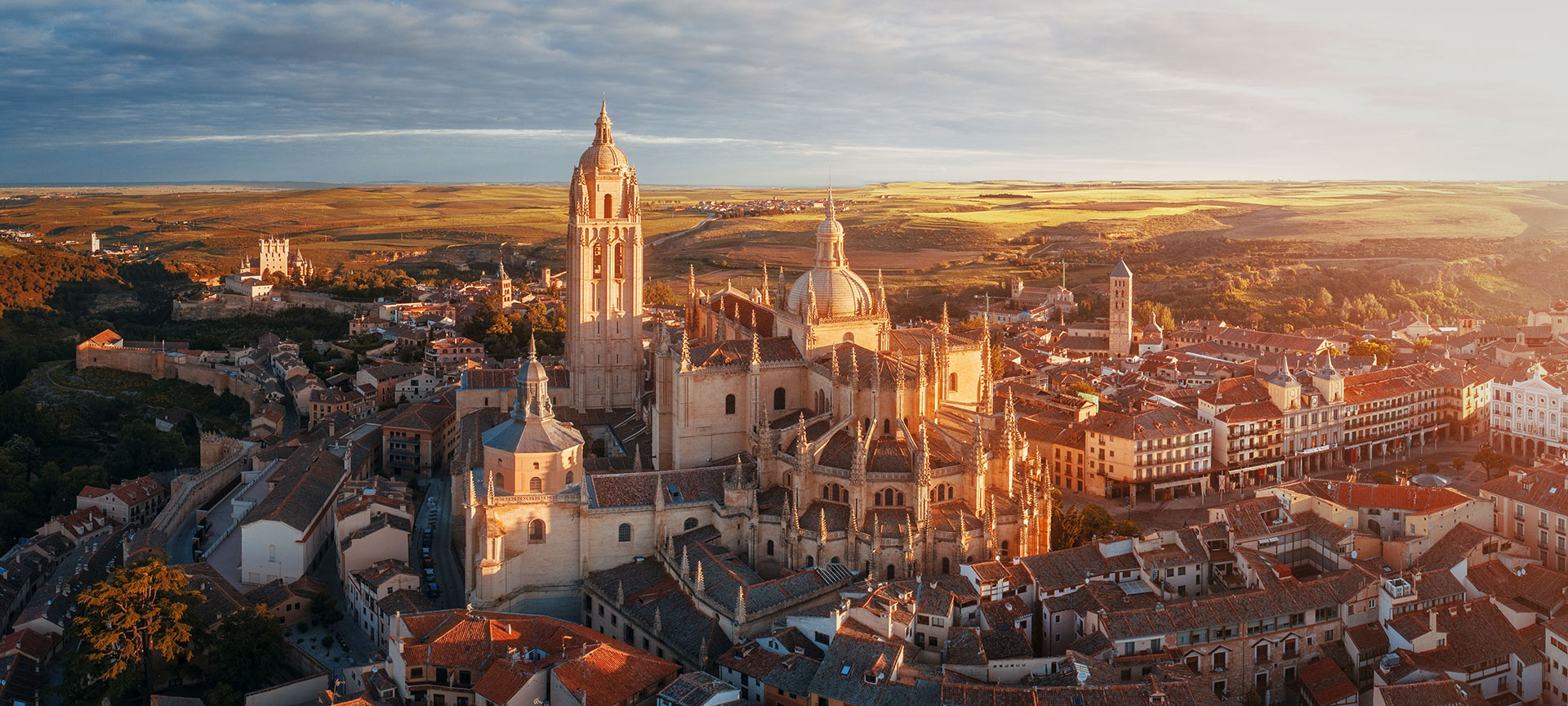 View of Segovia, Castile and Leon View of Segovia, Castile and Leon
