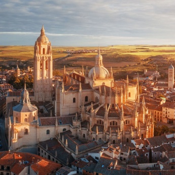 Vue de Ségovie, Castille-León