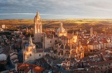 Vista de Segóvia, em Castilla y León