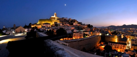 Baluarte de Santa Lucía dalt vila Ibiza - Eivissa