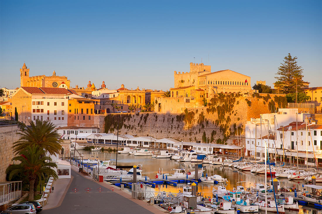 Puerto Ciutadella en Menorca Puerto Ciutadella en Menorca