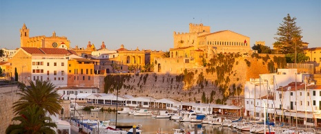 Puerto Ciutadella en Menorca