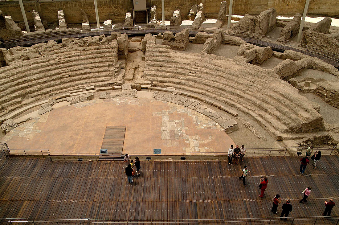 Théâtre romain de Saragosse Théâtre romain de Saragosse