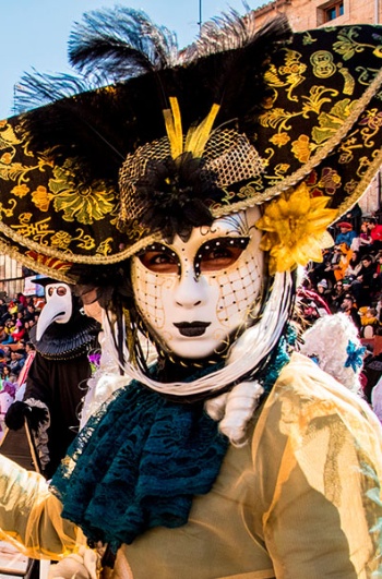 Traditionelles Karnevalsfest in Toro, Ciudad Rodrigo (Salamanca, Kastilien-León)