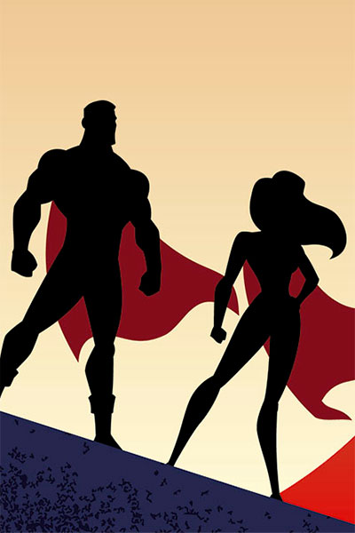 Comic de superhéroes