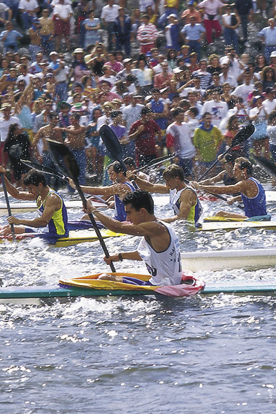 Fiesta de las piraguas. Descenso internacional del Sella