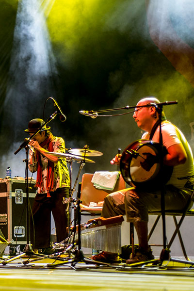 Konzert auf dem Internationalen Keltischen Festival