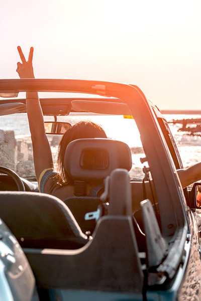 Road trip along the coast