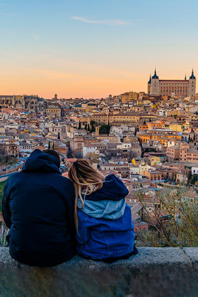 Blick auf Toledo