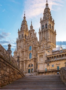 Die Kathedrale von Santiago de Compostela