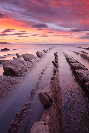 Flysch a Zumaia (Gipuzkoa, Paesi Baschi)