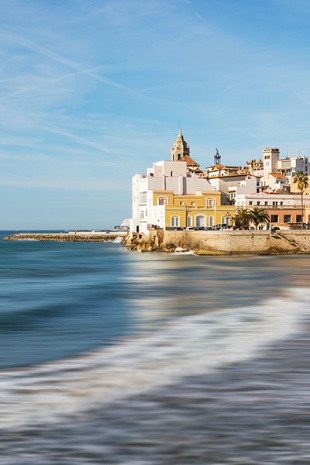 Vista de Sitges