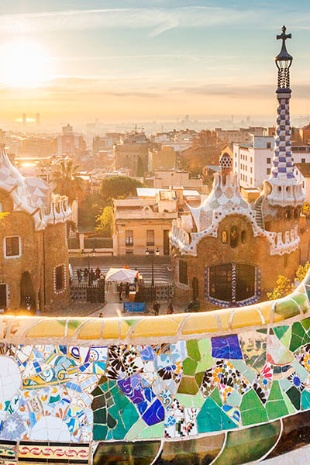 Veduta dal Park Güell