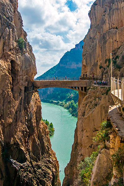 Caminito del Rey in Malaga, Andalusia