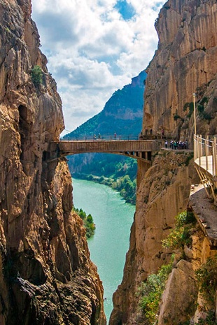 Caminito del Rey à Malaga, Andalousie