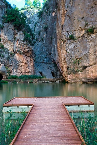  Charco Azul perto de Chulilla, em Valência, Comunidade Valenciana