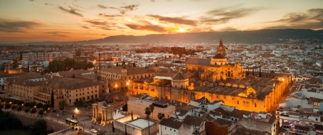 Widok na Meczet-Katedrę w Kordobie, Andaluzja