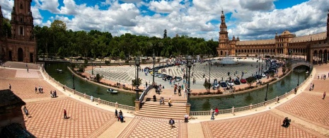 Praça España, Sevilla