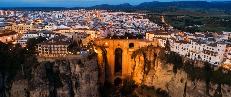 Ronda a Malaga, Andalusia