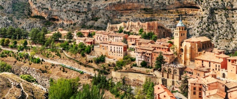Blick auf Albarracín, Teruel