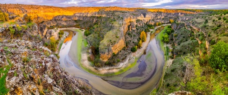 Ansicht des Barranco de la Hoz in Teruel