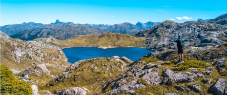 Ibón Estanés, in Huesca, einer der bekanntesten aufgrund seiner großen Schönheit.