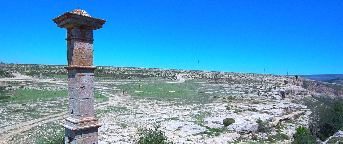 Chemin des Pilones à Allepuz, Teruel
