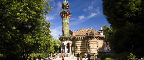 El Capricho, en Comillas (Cantabria)