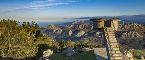 Punkt widokowy Fito. Parres. Asturia. Park Narodowy Picos de Europa