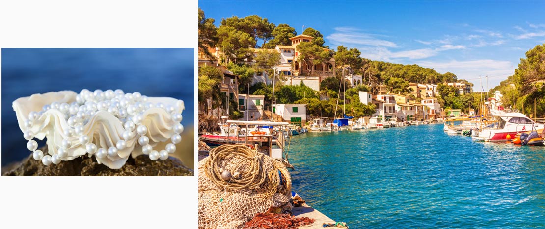 Pérolas de Maiorca e enseada Figuera Pérolas de Maiorca e enseada Figuera